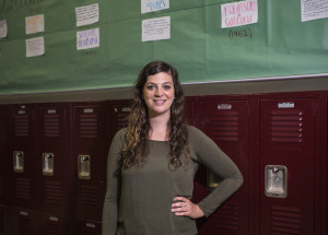 Emily Hammer at Akins High School. Photo by Martin do Nascimento.